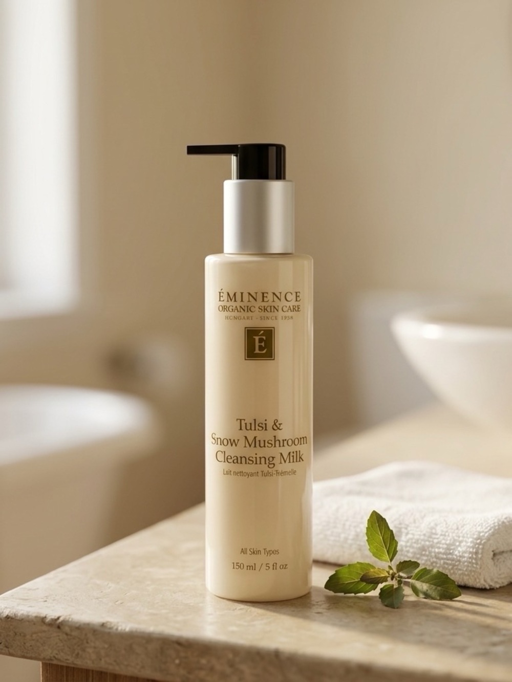 Eminence Tulsi & Snow Mushroom Cleansing Milk- Reg price $59